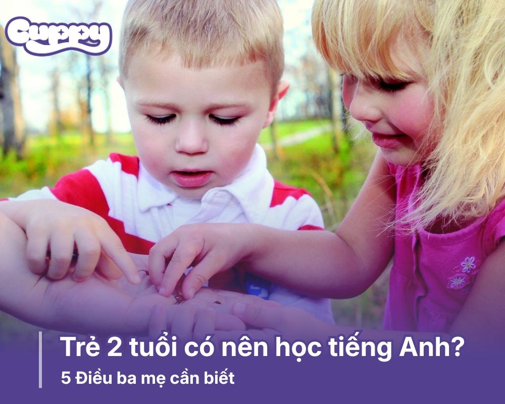 Trẻ 2 tuổi có nên học tiếng Anh không?