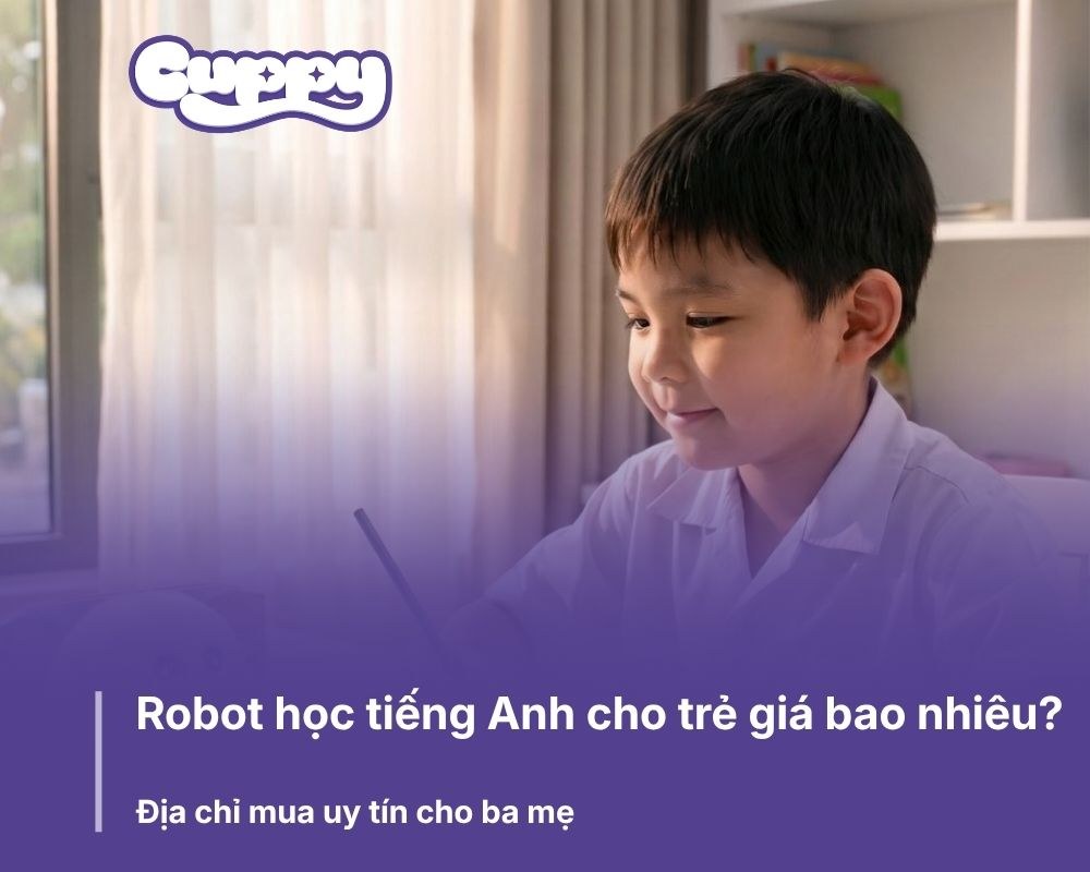 Robot Cuppy giá bao nhiêu? Mua ở đâu chính hãng, giá tốt?