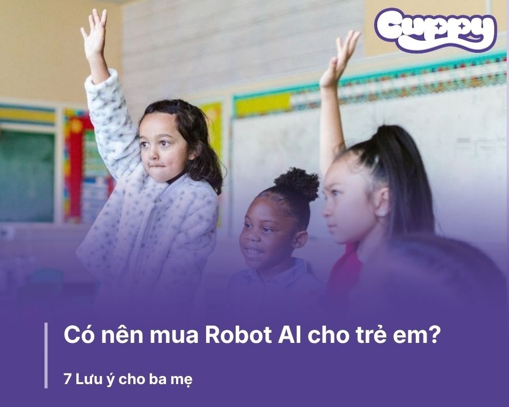 Có nên mua Robot AI cho trẻ em