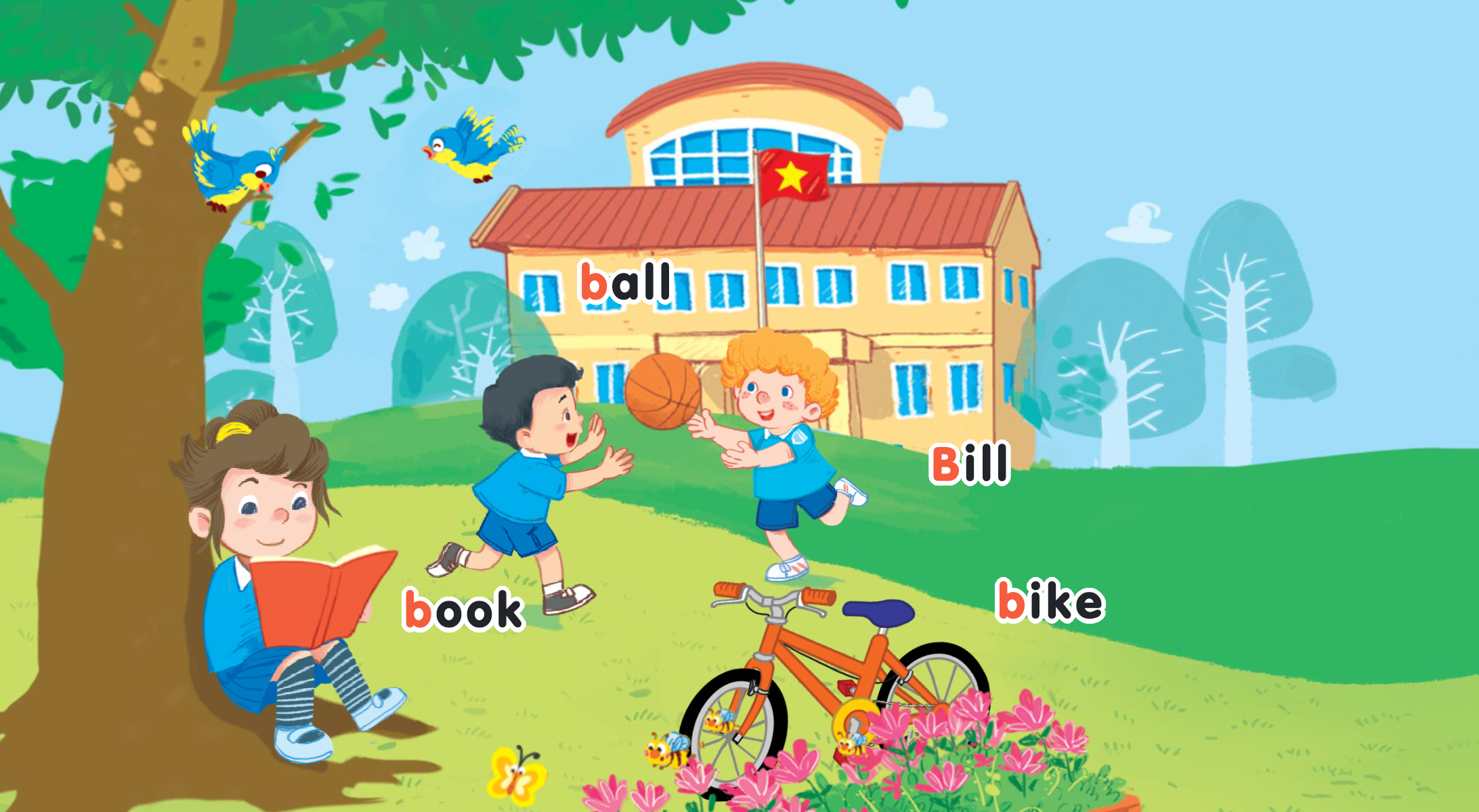 Cover: In the school playground