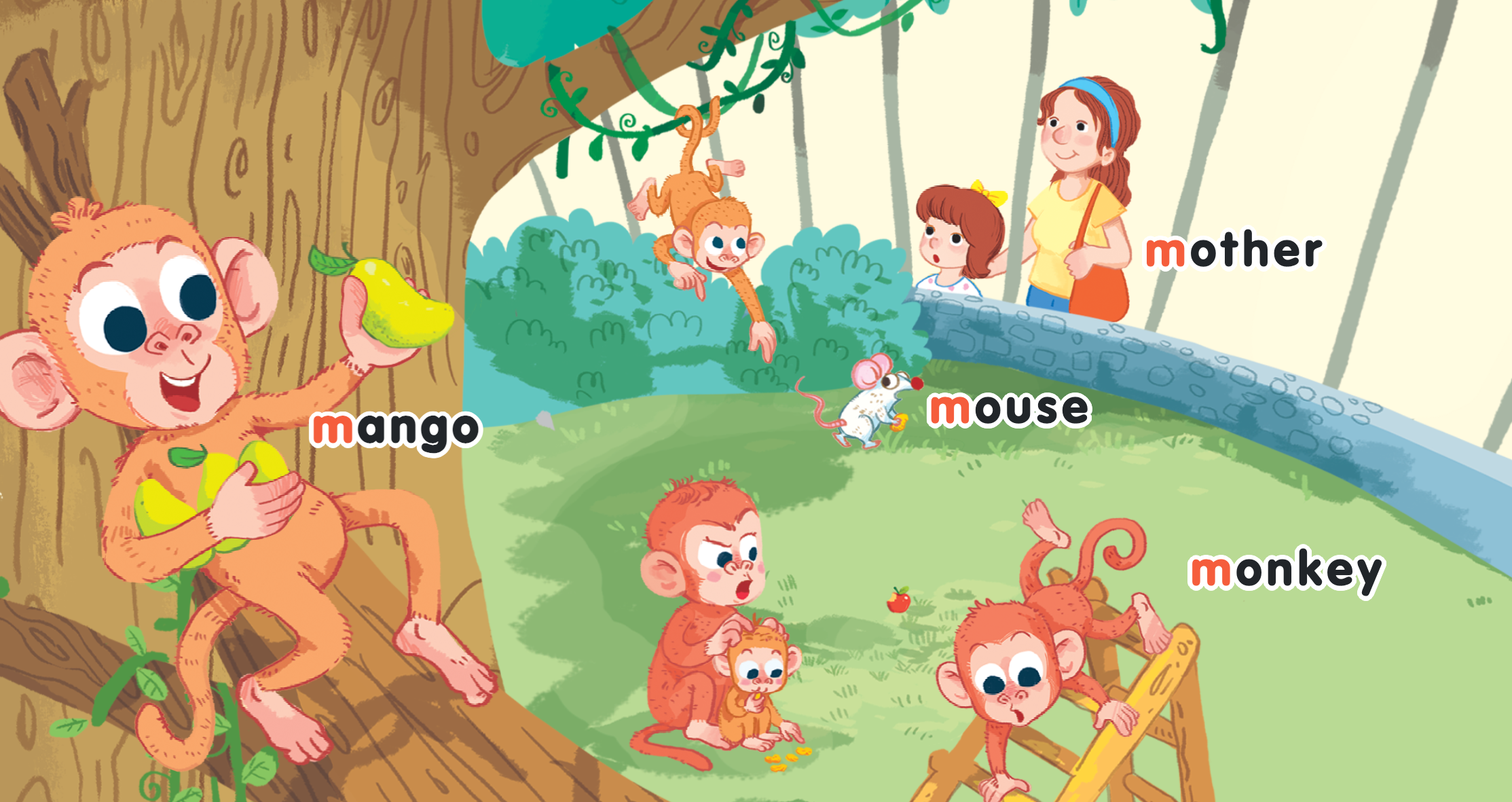 Cover: At the zoo