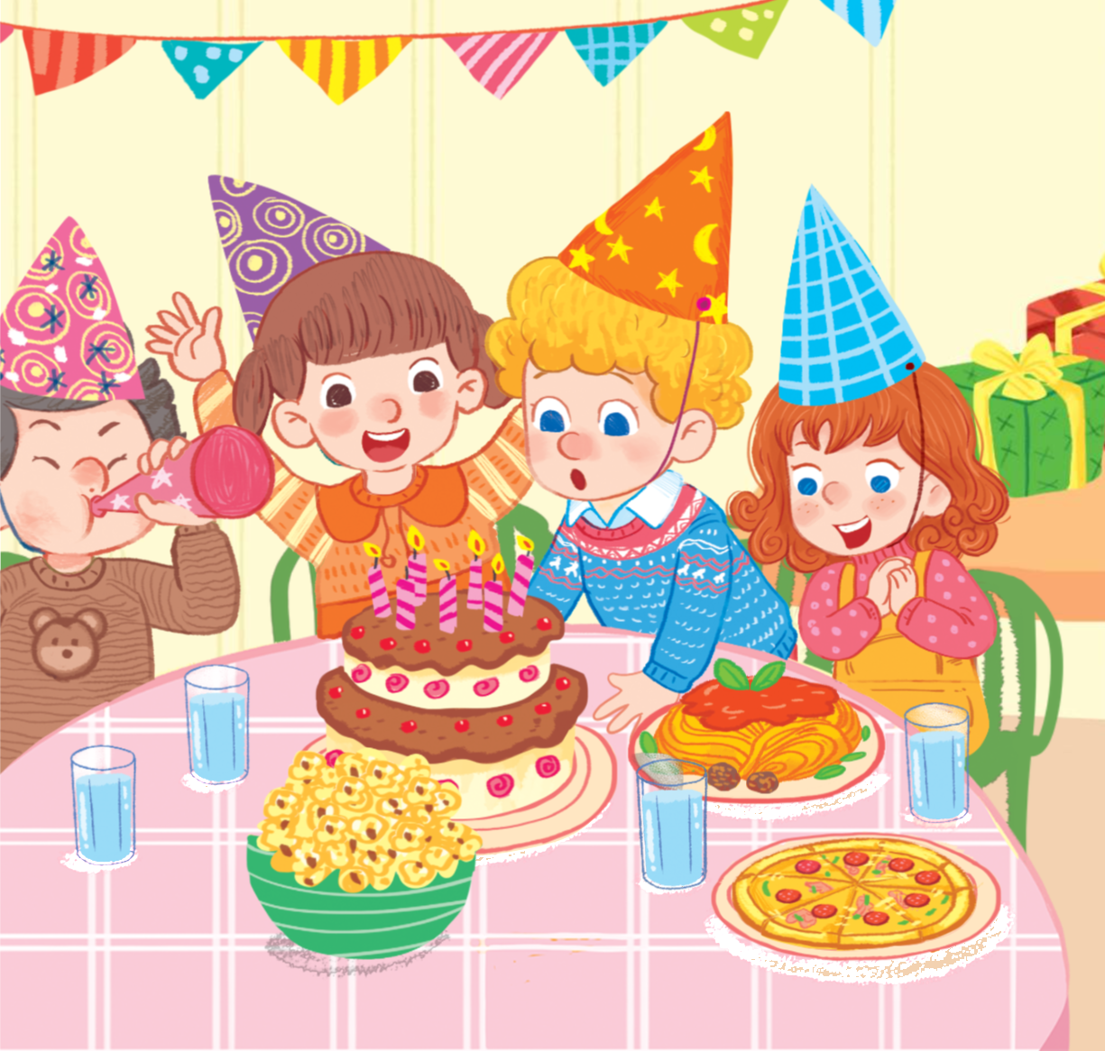 Cover: At my birthday party