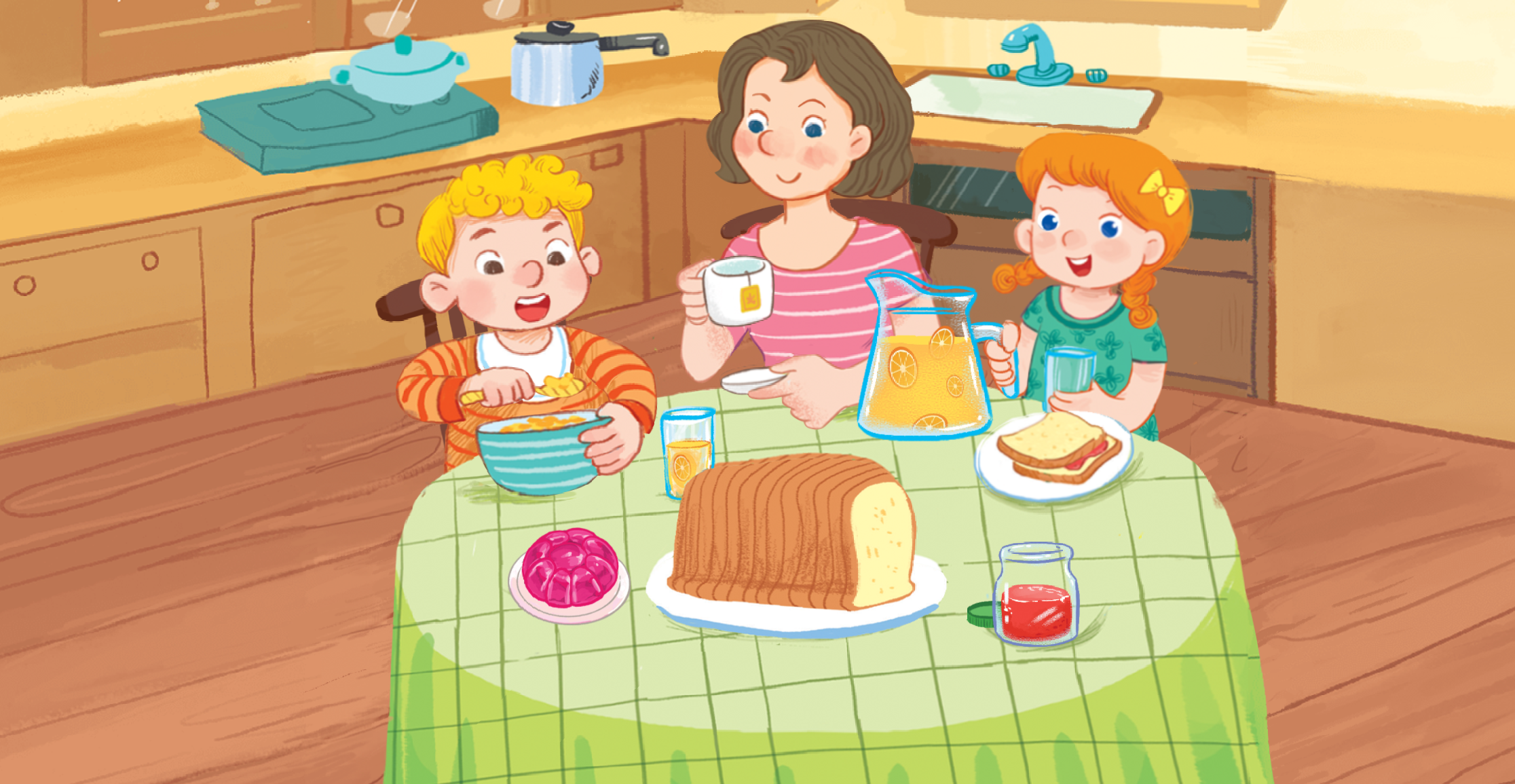 Cover: In the kitchen